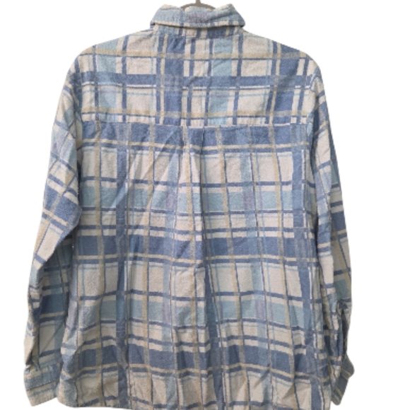 Haband Pastel Plaid Button-Up Shirt - Picture 4 of 4